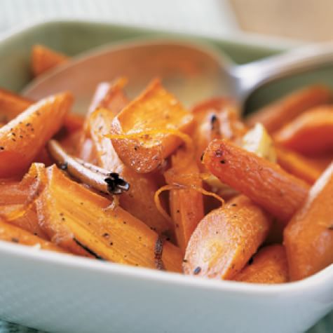 Roasted Carrots with Orange Zest and Cinnamon-image