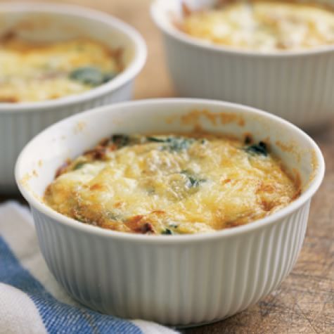 Spinach Custard with Gruyère Topping | Williams Sonoma