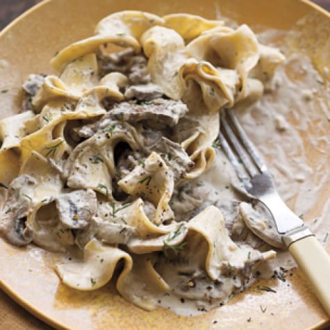 Steak and Mushroom Stroganoff-image