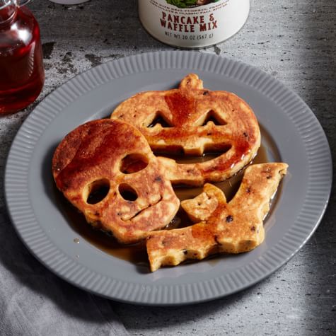 Halloween Pumpkin Chocolate Chip Pancakes | Williams Sonoma