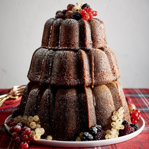 Porter Bundt Cake with Whiskey-Caramel Sauce Recipe