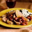 Grilled Duck Breasts with Dried Cherry-Zinfandel Sauce