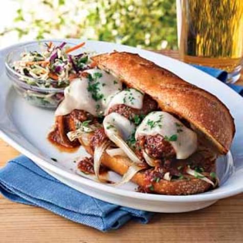 Grilled Meatball Subs