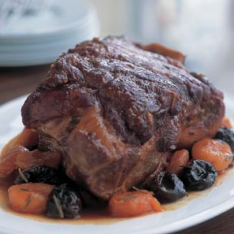 Pork Roast with Dried-Fruit Compote