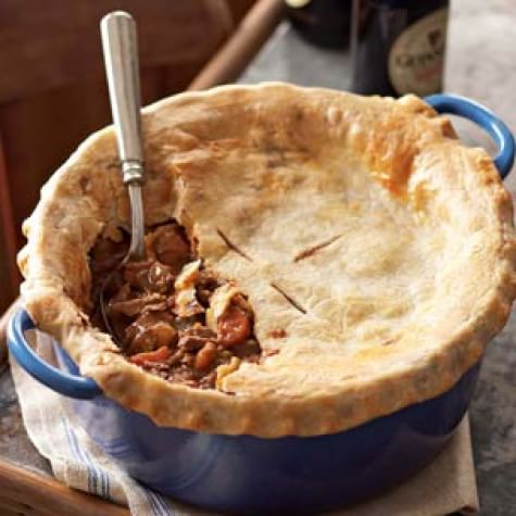 Beef and Stout Pie