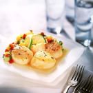 Seared Scallops with Tropical Salsa
