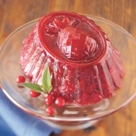 Cranberry Gelatin Mold  Retro Recipe - New England