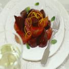 Roasted Baby Beets with Balsamic, Orange and Mint