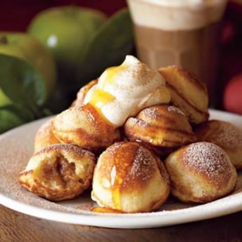 Spiced Apple-Filled Pancakes