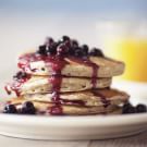 Pancakes with Maine Blueberry Sauce