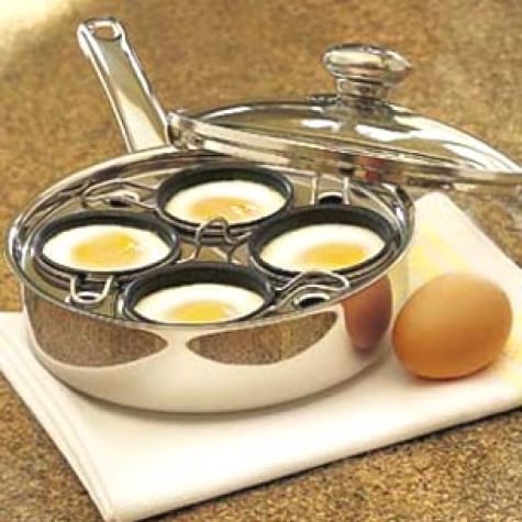 How to cook Poached Eggs with Mojoco Egg Cooker. #cooktok #kitchenhac