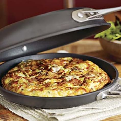 Tre Formaggi Frittata with Sausage