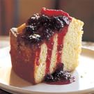 Olive Oil-Madeira Cake with Blood Orange Compote