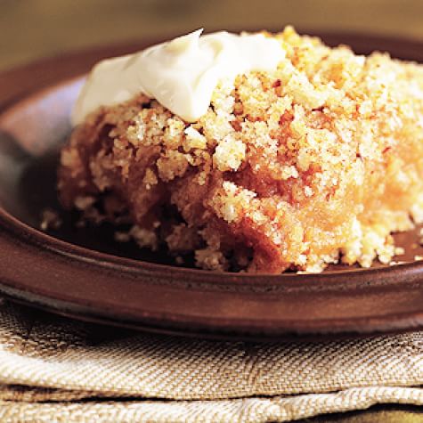 Roasted Apple Brown Betty