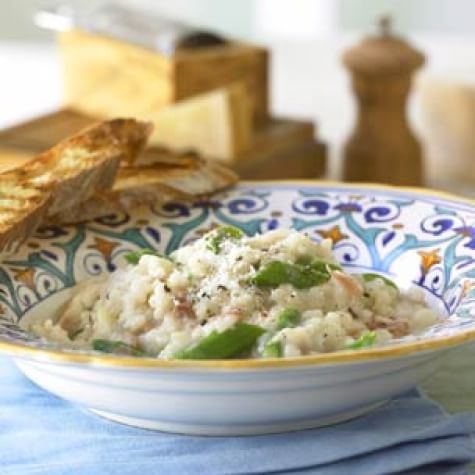 Risotto with Prosciutto and Asparagus