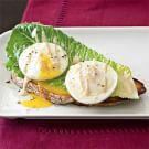 Caesar Salad with Poached Eggs