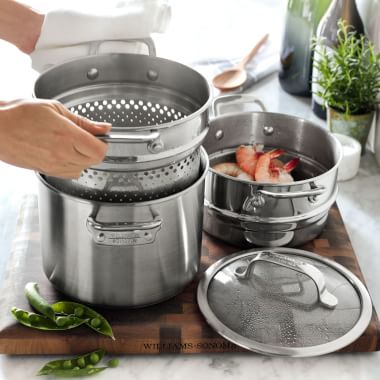The Versatile Stainless-Steel<br>Multi-Use Pot