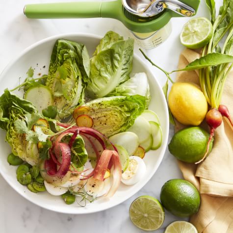 Little Gems Salad with Avocado Green Goddess Dressing Recipe — Salt & Wind  Travel