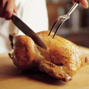Carving Chicken
