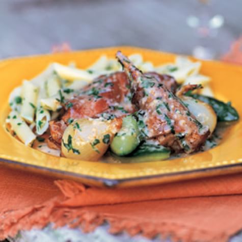 Rabbit with Wild Herbs (Lapin aux Herbes de la Garrigue)