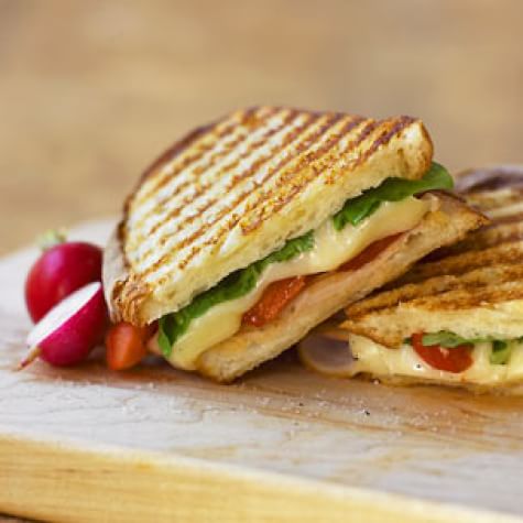 Turkey and Roasted Red Pepper Panini