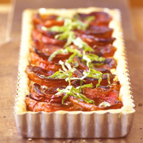 Tomato and Basil Tart