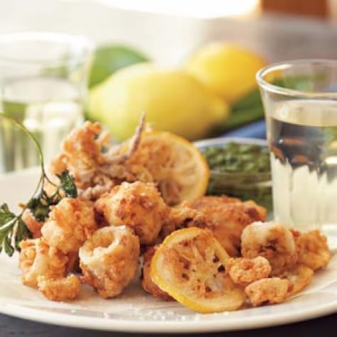 Fritto Misto with Salsa Verde