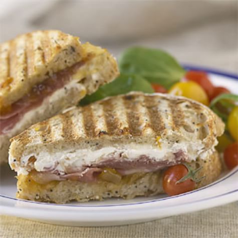 Goat Cheese and Prosciutto Panini