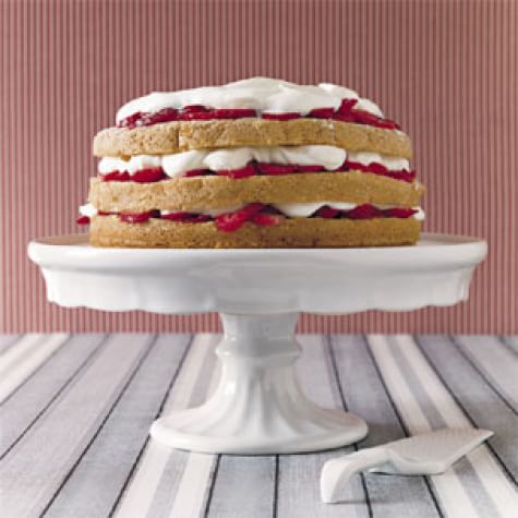 Strawberry Cream Cake