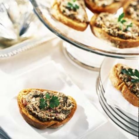 Mushroom Crostini