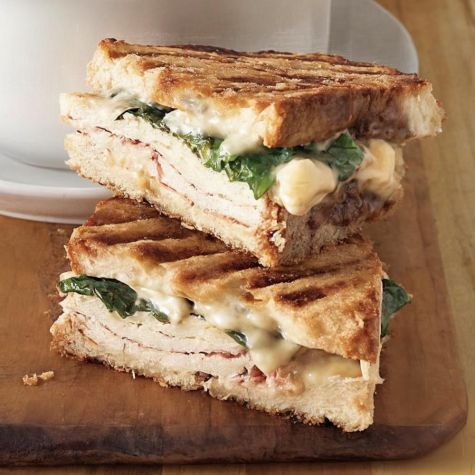 Turkey and Arugula Panini with Gruyère