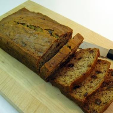 Chocolate Chip-Banana Bread