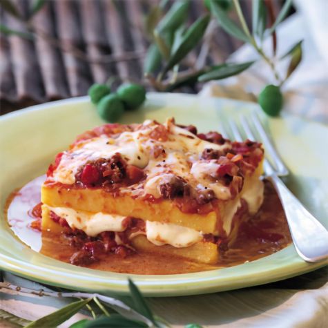 Polenta Casserole with Meat Sauce (Polenta Pasticciata con Ragu di Carne)