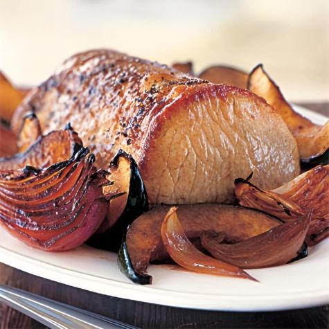 Roasted Pork with Hoisin Vegetables