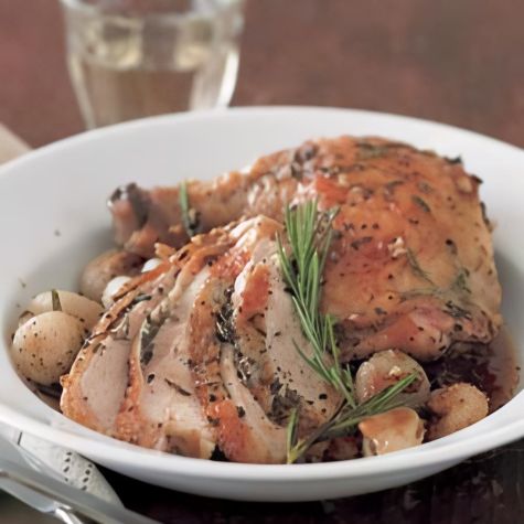 Roasted Chicken with Cipollini Roasted Chicken with Cipollini