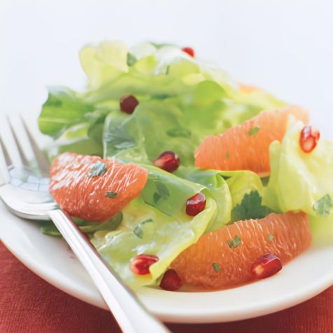 Ruby Grapefruit & Pomegranate Salad Ruby Grapefruit & Pomegranate Salad