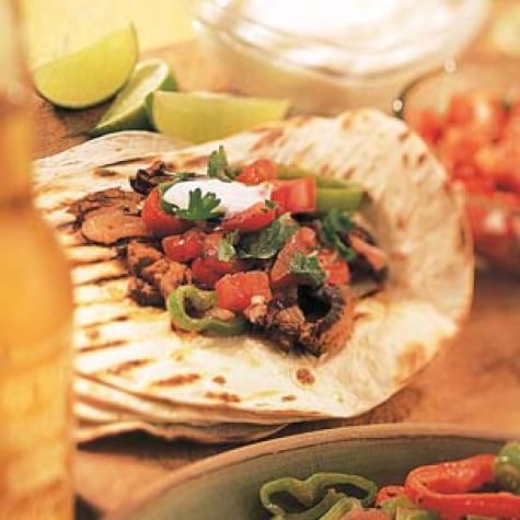 Ancho Chili Fajitas