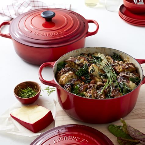 Strata with Chard, Sausage and Caramelized Onions