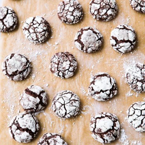 Chocolate Crinkle Cookies