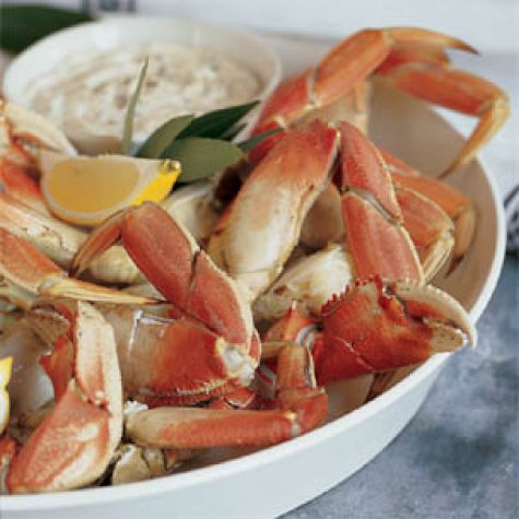 Cracked Crab with Horseradish Mayonnaise