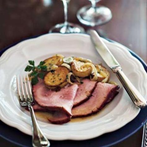 Roasted Ham with Creole Glaze