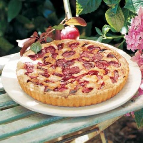 Plum-Almond Tart
