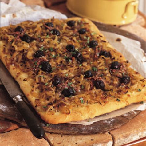 Onion Confit Pizza (Pissaladière)