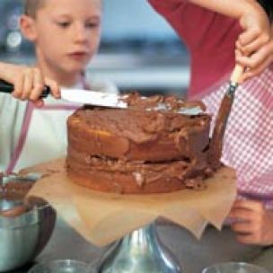 Frosting & Decorating a Cake