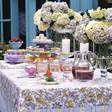 Setting the Mother's Day Table