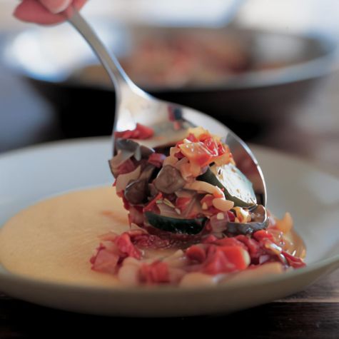 Polenta with Vegetable Ragout