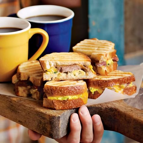 Steak and Egg Panini