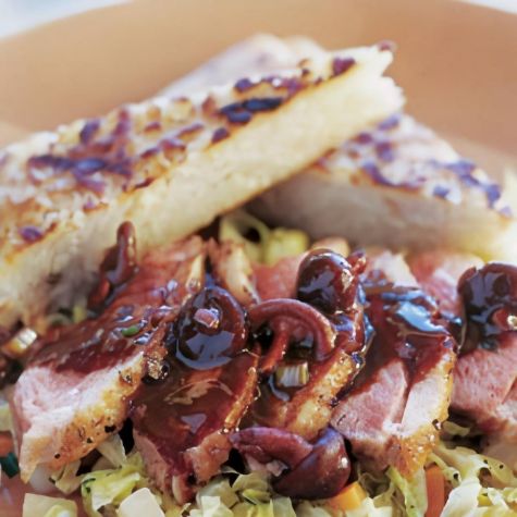 Seared Duck Breast with Pinot Noir Sauce