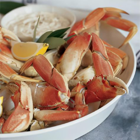 Cracked Crab with Horseradish Mayonnaise