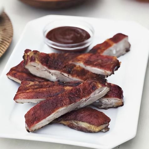 Memphis Ribs with Coleslaw